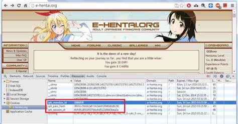 [實驗文而非史豔文] exhentai帳號登入實況 (實驗結語，為了啟程 .